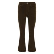 Corduroy Mini Boot Broek Frame , Brown , Dames