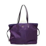 Pre-owned Fabric prada-bags Prada Vintage , Purple , Dames