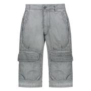 Shorts de sport décontractés pour hommes 44 Label Group , Gray , Heren