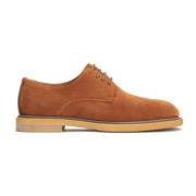 Bruin suède urban stijl heren derby schoenen Kazar , Brown , Heren