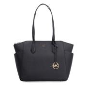 Marilyn Leren Tote Michael Kors , Black , Dames