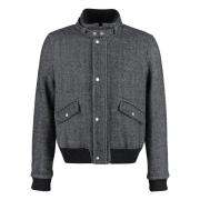 Peter Wool Bomber Jack Isabel Marant , Gray , Heren