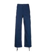 Cargo Straight Broek Kenzo , Blue , Heren