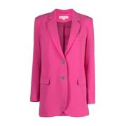 Cerise Mensy Blazer Michael Kors , Pink , Dames