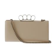 Stijlvolle Clutch Tas voor Vrouwen Alexander McQueen , Beige , Dames