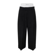 OP Maat Gemaakte Broek MET Zichtbare Boxer Alexander Wang , Black , Da...