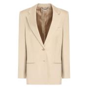 Klassieke Reversjas Stella McCartney , Beige , Dames