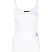 Stijlvolle Top voor Trendy Looks Dolce & Gabbana , White , Dames