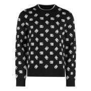 Stijlvolle Sweater voor Trendy Look Dolce & Gabbana , Black , Heren