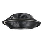 Leren Crossbody Tas Jil Sander , Black , Heren