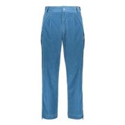 Corduroy Broek met Ritszakken Palm Angels , Blue , Heren