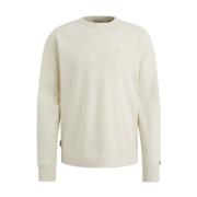 Lange mouw T-shirt in regular fit Cast Iron , Beige , Heren