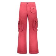 Cargo Broek met Veel Zakken Heron Preston , Red , Heren