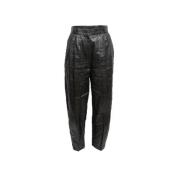 Pre-owned Fabric bottoms Alexander McQueen Pre-owned , Black , Dames