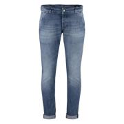 Skinny Jeans met opgerolde enkels Dondup , Blue , Heren