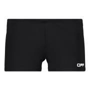 Contrasterende Logo Print Trunks Off White , Black , Heren