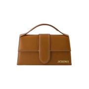 Leather handbags Jacquemus , Brown , Dames