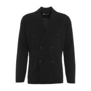 Zwarte Blazer Aw24 Handwas Gender , Black , Heren