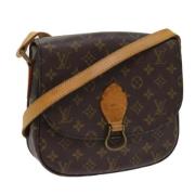 Pre-owned Canvas louis-vuitton-bags Louis Vuitton Vintage , Brown , Da...