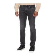 Zwarte Skinny Fit Jeans Calvin Klein , Black , Heren