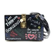 Pre-owned Fabric crossbody-bags Dolce & Gabbana Pre-owned , Multicolor...