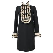 Pre-owned Wool dresses Gucci Vintage , Black , Dames