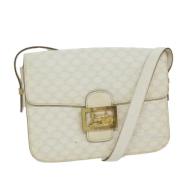 Pre-owned Leather celine-bags Celine Vintage , White , Dames