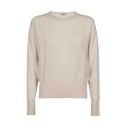 Gebreide trui met lange mouwen Dondup , Beige , Dames