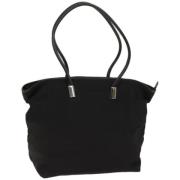 Pre-owned Nylon totes Gucci Vintage , Black , Dames