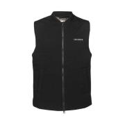 Field Vest met volledige rits Les Deux , Black , Heren