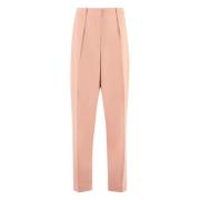 Pietra Tapered Broek met Achterzakken Pinko , Pink , Dames