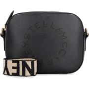 Geperforeerde Logo Camera Tas Stella McCartney , Black , Dames