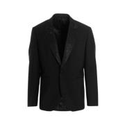 Stijlvolle Jas voor Mannen en Vrouwen Versace , Black , Heren