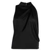 Stijlvolle TOP voor Mannen Versace , Black , Dames