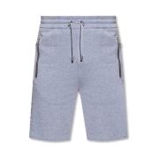 Casual katoenen shorts Balmain , Gray , Heren