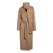 Enkellange Jas P.a.r.o.s.h. , Beige , Dames