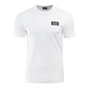 Heren T-shirt Modal Ronde Hals Wit Emporio Armani EA7 , White , Heren