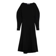 Midi Jurk voor Vrouwen Philosophy di Lorenzo Serafini , Black , Dames