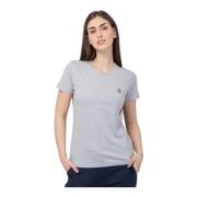 Dames T-shirt Rosas Ss23Wtsh10-514 Jott , Gray , Dames