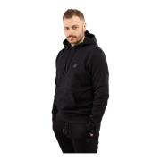 Heren Sweatshirt Zwart Katoen Hugo Boss , Black , Heren