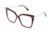 Mm5144 052 Optical Frame Max Mara , Brown , Dames