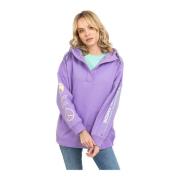 Lavendel Oversize Sweatshirt Tommy Hilfiger , Purple , Dames