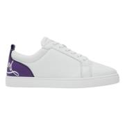 Lage Sneaker in Zwart Christian Louboutin , White , Heren