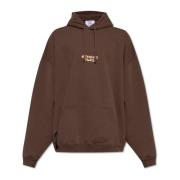 Hoodie Vetements , Brown , Heren