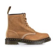 Savannah Tan Leren Schoenen Dr. Martens , Brown , Dames