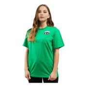 Groene ronde hals dames T-shirt Karl Lagerfeld , Green , Dames