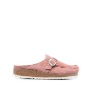 Roze Schapenvacht Mules Birkenstock , Pink , Dames