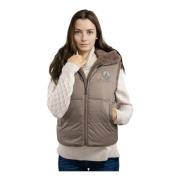 Reversible Daria 2.1 Ffur Vest Jott , Gray , Dames