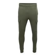 Heren Sweatpants Groen Casual Stijl Emporio Armani EA7 , Green , Heren