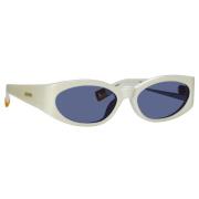 Jac4 C7 SUN Sunglasses Jacquemus , White , Dames